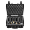 Hard Pistol Case, Heavy Duty Hard Gun Case with XPE Foam Lining, Waterproof Pistol Storage Box with Customizable Interior & Handle for Gun, Lenses, Camera, Gear, TSA Compliant, 18.7x12.5x7.5 in