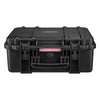 Hard Pistol Case, Heavy Duty Hard Gun Case with XPE Foam Lining, Waterproof Pistol Storage Box with Customizable Interior & Handle for Gun, Lenses, Camera, Gear, TSA Compliant, 19.3x17.1x8.3 in