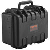 Hard Pistol Cases with Pre-cut PU Foam, Waterproof & Dustproof Hard Gun Case for 2 Pistol, 14.1×11.5×7.6 in Lockable Pistol Case, Black