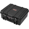 Hard Pistol Cases with Pre-cut Lining, Waterproof & Dustproof Hard Gun Case for 6 Pistol, 19.3×17.1×8.3 in Lockable Pistol Case, Black