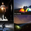 Waterproof Z45 Led Flashlight Ultra Bright Waterproof MINI Torch T6/L2/V6 zoomable 5 Modes 18650 rechargeable Battery for camping tactica Led Mini Water-Resistant Torch Light For Indoor & Outdoor Camping Hiking Accessories Gear