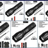 Waterproof Z45 Led Flashlight Ultra Bright Waterproof MINI Torch T6/L2/V6 zoomable 5 Modes 18650 rechargeable Battery for camping tactica Led Mini Water-Resistant Torch Light For Indoor & Outdoor Camping Hiking Accessories Gear