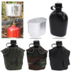 Hot Heavy Cover Army Water Bottle Aluminum Cooking Cup US 1L Military Canteen Camping Hiking Survival Kettle Outdoor Tableware - HuntPost Marketplace