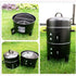 High quality smoked oven, charcoal BBQ grill, grill outdoor grill, outdoor smoked grill 40*80CM Multi-function barbecue pits - HuntPost Marketplace