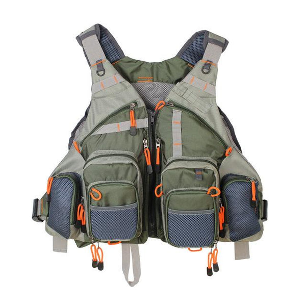 Unisex  Hunting Vest  Fly Fishing Mesh Vest Multifunction Pockets Fishing Vest Outdoor Sports Backpack Fishing  bag - HuntPost Marketplace