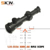 SKWoptics 1.25-5x26A Tactical riflescopes Hunting for AK AR, M4 Kalashnikov sight compact rifle scope BDC reticle