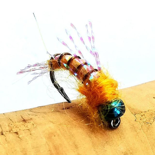 KKWEZVA 30PCS fishing fly lure Black hooks Bright Skin Material Nymph Spinner Dry Fly Insect Bait Trout Fly Fishing Flies - HuntPost Marketplace