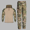 Children's Camouflage Training Clothes Suit Kids Outdoor CS Field Camping Hunting Military Combat Uniform Tactical Shirt Pants