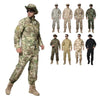 Army Military Tactical Uniform Shirt + Pants Camo Camouflage ACU CP Combat Uniform US Army Men's Clothing Suit Airsoft Hunting