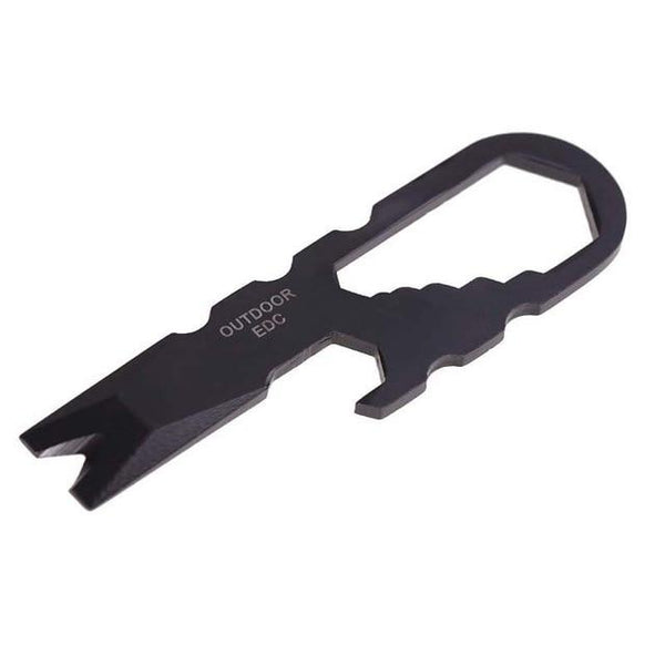 EDC gear Stainless steel mini crowbar prybar multipurpose pry bar pocket tool camp gadget outdoor utility multi - HuntPost Marketplace