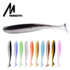 MEREDITH Easy Shiner Soft Lures 50mm 75mm 100mm 130mm Baits Fishing Lure Leurre Shad Double Color Silicone Bait T Tail Wobblers