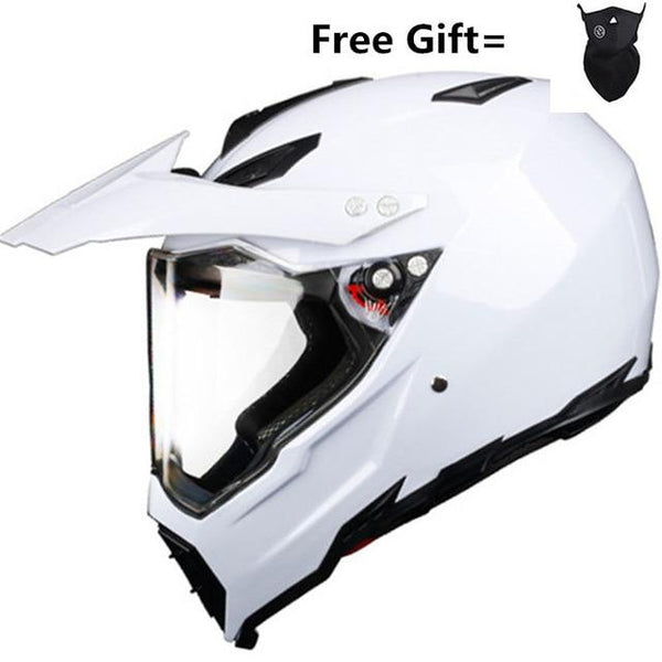 HOT SELL Gloss black Helmet Motorcycle Racing Bicycle Helmet  ATV Dirt bike Downhill MTB DH cross Helmet capacetes S M L XL XXL - HuntPost Marketplace