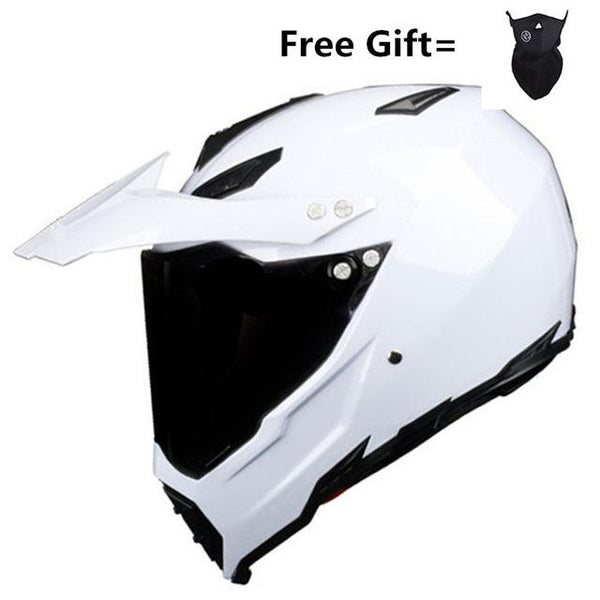 HOT SELL Gloss black Helmet Motorcycle Racing Bicycle Helmet  ATV Dirt bike Downhill MTB DH cross Helmet capacetes S M L XL XXL - HuntPost Marketplace