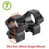 30mm / 25.4mm  Riflescope mount ring 11mm / 20mm dovetail rail high profile Low Profile for rifle scope hunting mount - HuntPost Marketplace