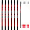 Archery Carbon Arrow Shafts Beginner Practice And Target 500 Spine 29/31 Inch Unique Design 12 Pack For Compound Recurve Bows