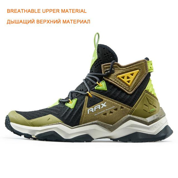 Rax Mens Waterproof Hiking Shoes Breathable Mountain Boots Outdoor Trekking Boots Sports Sneakers Tactical Shoes Men Women Boots - HuntPost Marketplace
