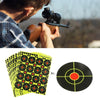 160 pcs Shooting Targets 2" Reactive Paper Glow Florescent Paper Target for Hunting Archery Arrow Training Shoot Accessories