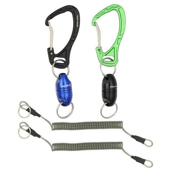 Crazy Shark Magnetic Net Release with Lanyard and Carabiner for Fly FishingMax Capacity 7lbs/3.5kg Fishing Tool Accessories - HuntPost Marketplace