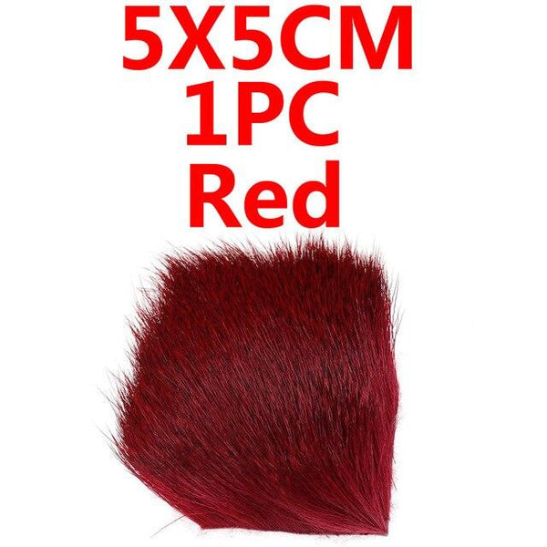 ICERIO 1 Piece Natural Deer Hair Patch Dry Flies Hopper Caddis Wings and Bodies Spinning Bass Bugs Fly Tying Materials - HuntPost Marketplace