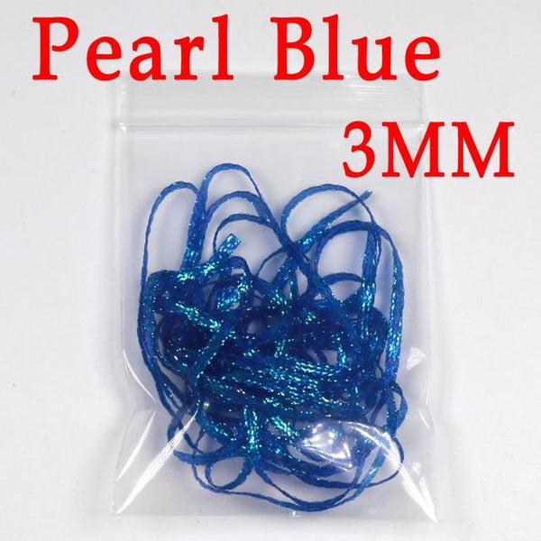 3mm 2yards/bag Saltwater Fly Tying Material UV Flur ocent Flat Diamond Braid for Emergers Nymph Shrimp Scud Streamer Pike - HuntPost Marketplace