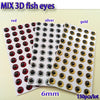 2019MIX fishing lure eyes fly fishing fish eyes fly tying material ,lure baits making silver+gold+red mix toatl 150pcs/lot - HuntPost Marketplace