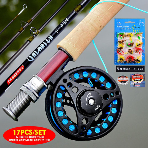 Fly Rod New Comdaba 4 Sections 2.43M-2.74M 1PC Metal Handle High Carbon Telescopic Fly Fishing Rod Set With Bag New - HuntPost Marketplace