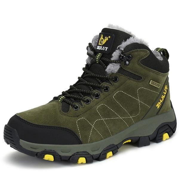 Autumn Winter Mens Hiking Boots Women's Sneakers Mountain Climbing Shoes Tactical Hunting Footwear New Classic Outdoor Sport Man - HuntPost Marketplace