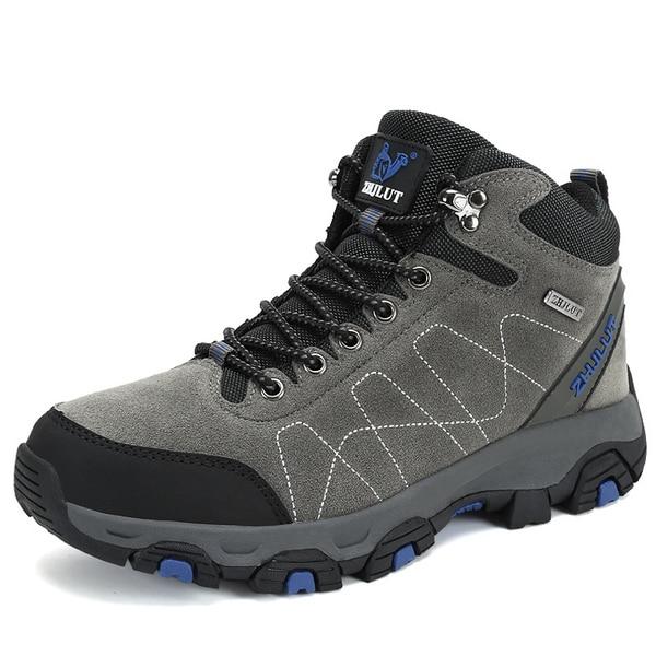 Autumn Winter Mens Hiking Boots Women's Sneakers Mountain Climbing Shoes Tactical Hunting Footwear New Classic Outdoor Sport Man - HuntPost Marketplace