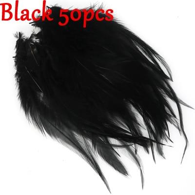 50pcs fly tying feather materials rooster saddle hackle cock Schlappen feather trout steelhead flies tying materials 7 colors - HuntPost Marketplace