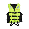 S-3XL Surfing Life Vest Lifesaving Swimming Boating Sailing Vest + Whistle Blue Life Jacket For Adult