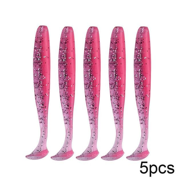 biwvo 5pcs/lot 7cm soft lures Easy Shiner Soft Wobblers Fishing Lure Silicone Double Swimbaits isca Artificial Carp Fishing - HuntPost Marketplace