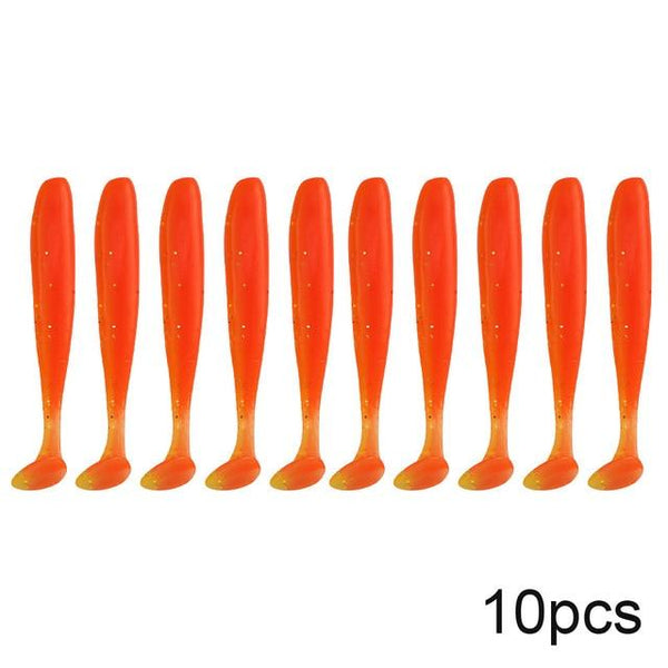 biwvo 5pcs/lot 7cm soft lures Easy Shiner Soft Wobblers Fishing Lure Silicone Double Swimbaits isca Artificial Carp Fishing - HuntPost Marketplace
