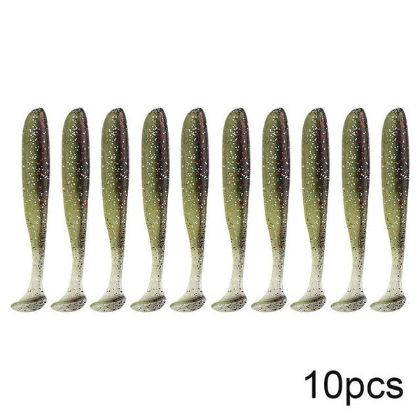 biwvo 5pcs/lot 7cm soft lures Easy Shiner Soft Wobblers Fishing Lure Silicone Double Swimbaits isca Artificial Carp Fishing - HuntPost Marketplace