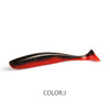 2019 NEW Supercontinent Soft Lures   Baits Fishing Lure Leurre Shad Double Color Silicone Bait T Tail - HuntPost Marketplace