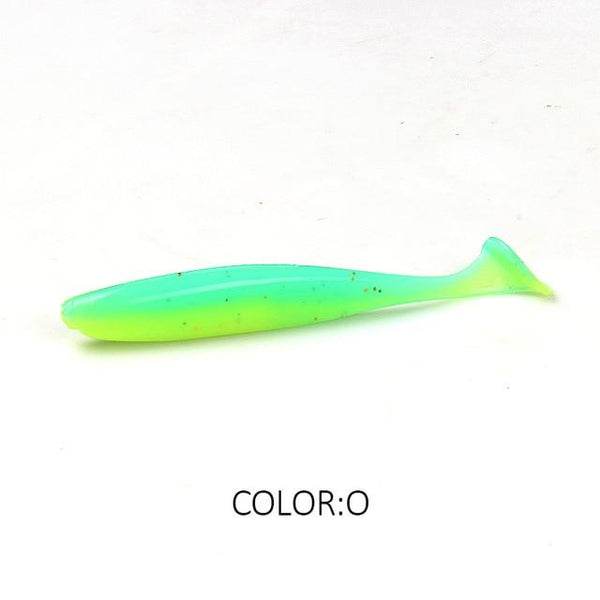 2019 NEW Supercontinent Soft Lures   Baits Fishing Lure Leurre Shad Double Color Silicone Bait T Tail - HuntPost Marketplace