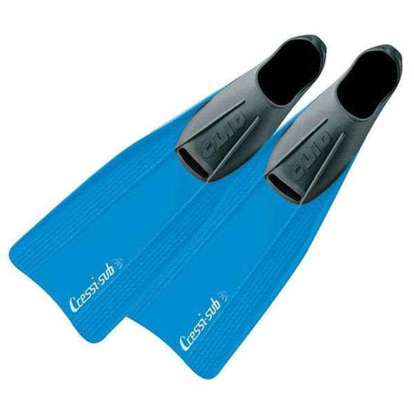 Cressi CLIO Diving Fins Snorkeling Swimming Flipper Long Blade Fin Soft Rubber for Adults Kids Children Boys Girls - HuntPost Marketplace