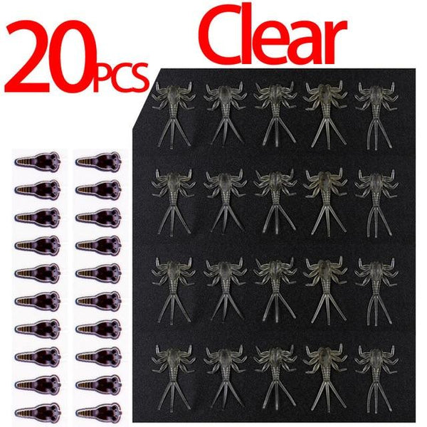 20PCS Hook Insect Bait Realistic Mayfly Nymph Fly Tying Material Mayfly Skin Trout Fly Fishing Fly Tying for Size 12 14 - HuntPost Marketplace