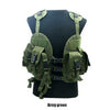 Adjustable CS Vests Camouflage Military Vests Wild Survival Adventure Vest Detachable Sleeveless Clothing Tactical Hunting Vest