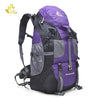 Outdoor Rucksack Camping Hiking Backpack Trekking 45L&50L Purple Waterproof Sports Bag Backpacks Bag Climbing Travel Rucksack