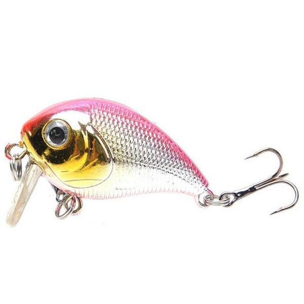 Brand Lifelike VIB Floating Fishing Lure 4CM 8G Pesca Hooks Fish Wobbler Tackle Crankbait Artificial Japan Hard Bait - HuntPost Marketplace