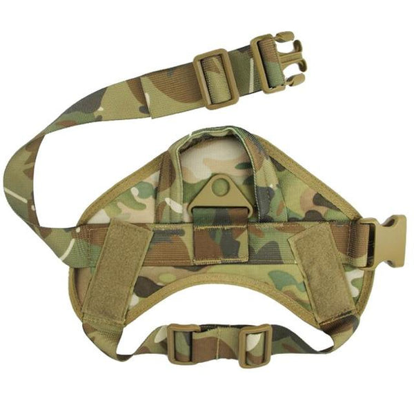 Tactical Dog Vest Hunting Dog Clothes 1000D Nylon Army Police Pets Vest Military MOLLE Combat Training Harness For Service Dog - HuntPost Marketplace