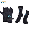 Yonsub 3mm Neoprene Scuba Diving Gloves+3mm diving socks Prevent Scratches Warming Snorkeling Equipment