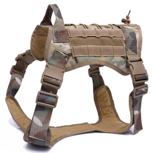 2020 New Outdoor Hunting Dog Vests Adjustable Military Tactical Dog Molle Vest Dog Training Vest Harness - HuntPost Marketplace