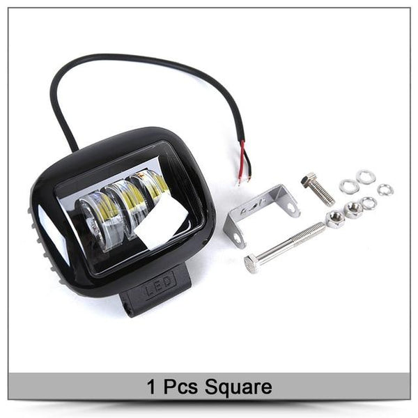 6D Lens 5 Inch Round Square Led Work Light 12V For Car 4WD ATV SUV UTV Trucks 4x4 Offroad Motorcycle Auto Working Driving Lights - HuntPost Marketplace