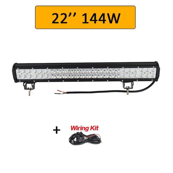 Auxtings 12'' 22'' 20inch 12V 24V offroad led light bar Spot Flood Combo 20'' 126W led Work Light for Jeep Car 4WD Truck SUV ATV - HuntPost Marketplace