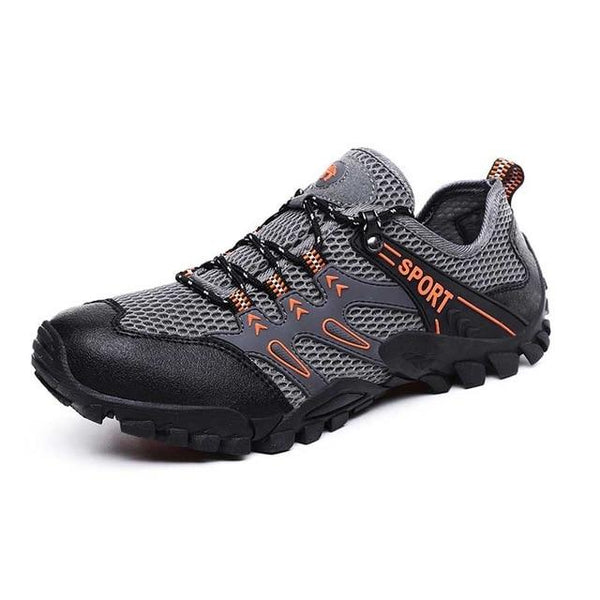 Summer Men Hiking Shoes Lace Up Men Sport Shoes Mesh Outdoor Men Sneakers Climbing Shoes Man Trekking Footwear Free Shipping - HuntPost Marketplace