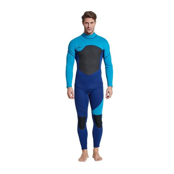 Men's Full Body Wetsuit, 3mm Men Neoprene Long Sleeves Dive Suit - Perfect For Swimming/Scuba Diving/Snorkeling/Surfing Orange - HuntPost Marketplace