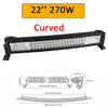 Auxtings 22 32 42 50 52'' Inch Curved Led Light Bar COMBO Led Work light 3D 7D bar Driving Offroad Car Truck 4x4 SUV ATV 12V 24V - HuntPost Marketplace