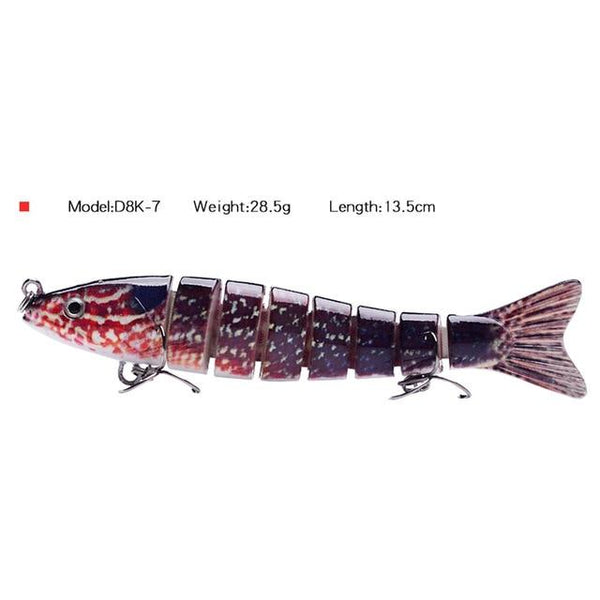 fishing bait Sinking wobblers Fishing tools 14cm28g17g fishing lurefishing gaccessories  8 Segment Hard Lures For Fishing Lure - HuntPost Marketplace