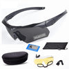Outdoor Sport Tactical Glasses w/ Myopia Frame Professional Polarized Army Combat Goggles Military Airsoft Shooting Glasses - HuntPost Marketplace